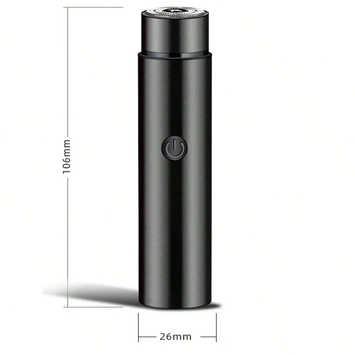 Portable Mini Electric Shaver For Men: USB Rechargeable, 60+ Mins Battery, Washable - Perfect For Home & Travel