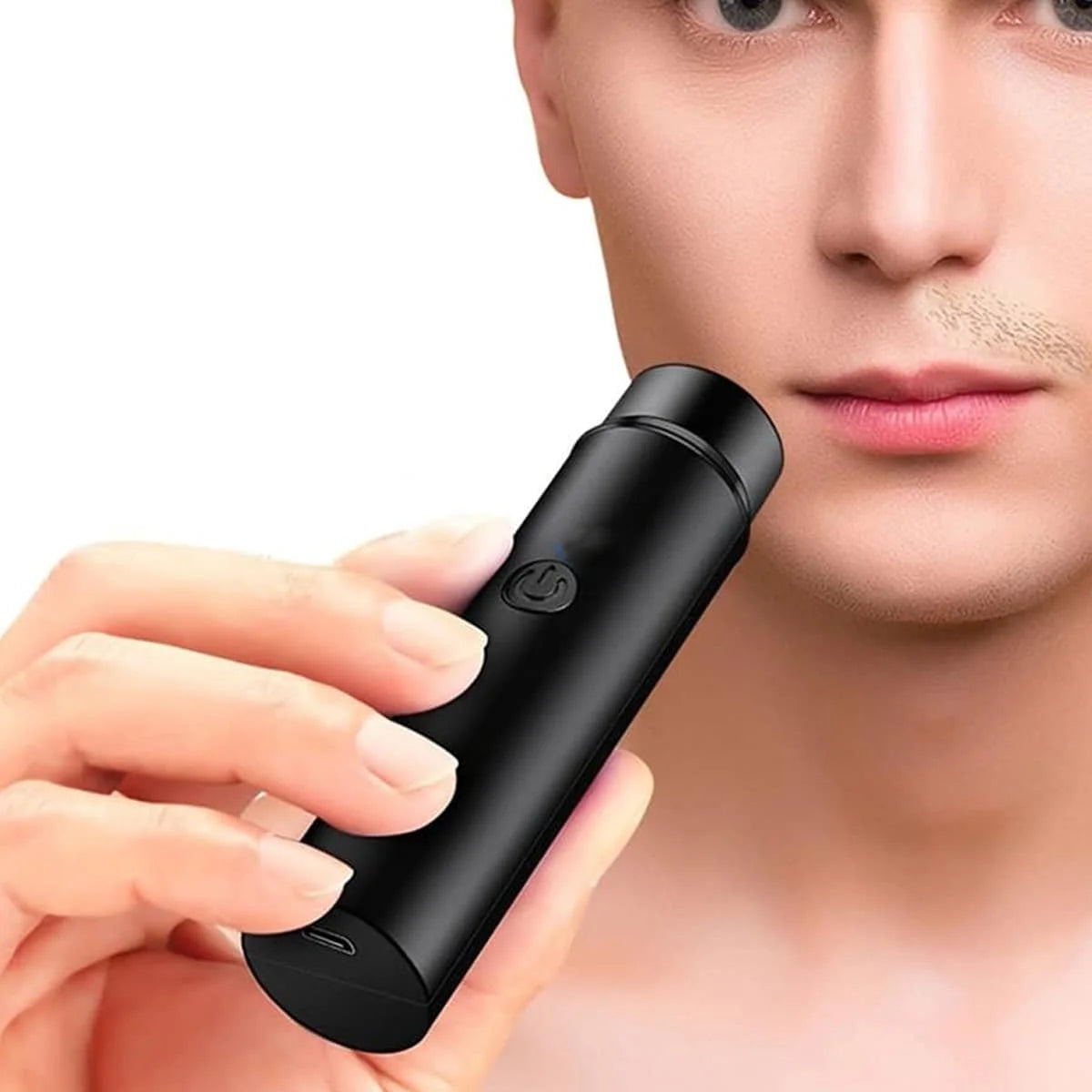 Portable Mini Electric Shaver For Men: USB Rechargeable, 60+ Mins Battery, Washable - Perfect For Home & Travel