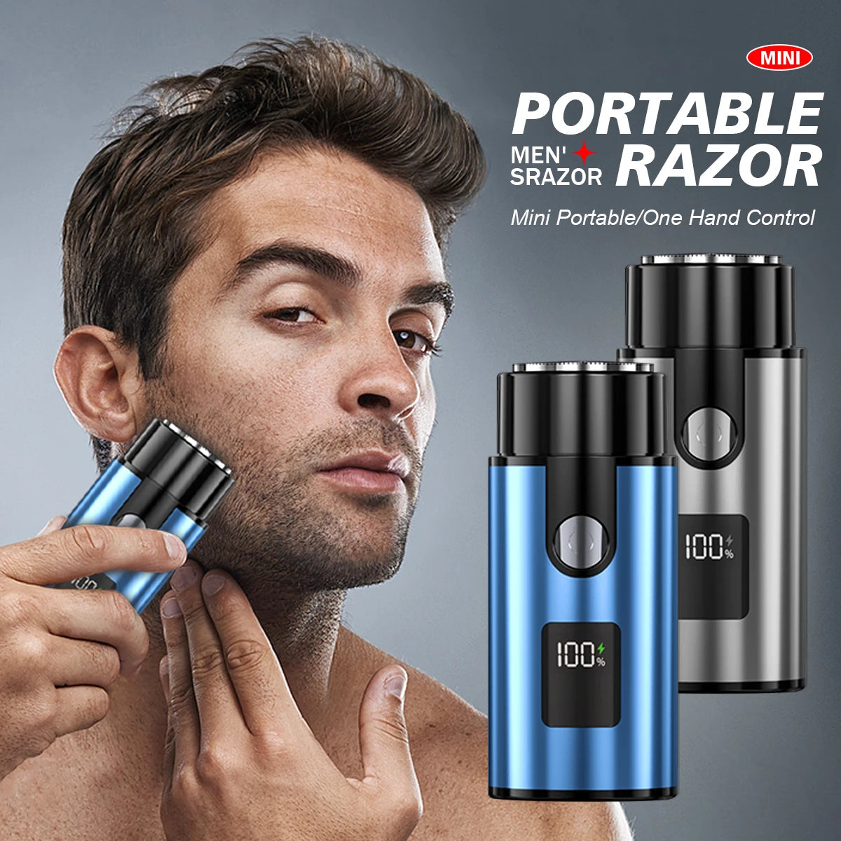 Usb Charging Electric Shaver Multi-Functional Mini Portable Washable Shaver For Woman And Man