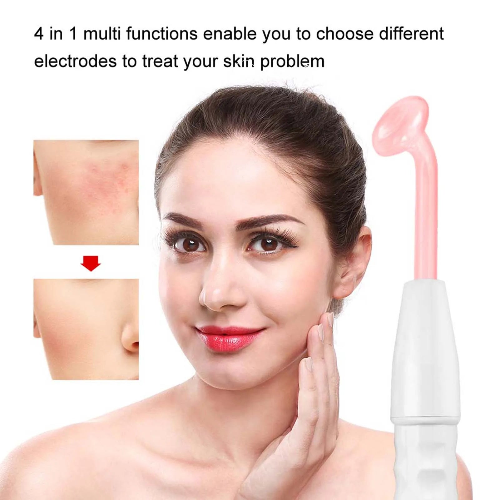 Facial Machine for Skin Tightening High Frequency Electrode Facial Machine for Skin Body Care Wrinkle Remover Facial Machine