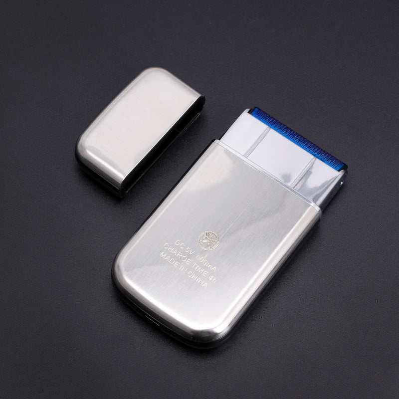 2023 New Mini USB Rechargeable Reciprocating Electric for Razor Shaver KM-5088 for