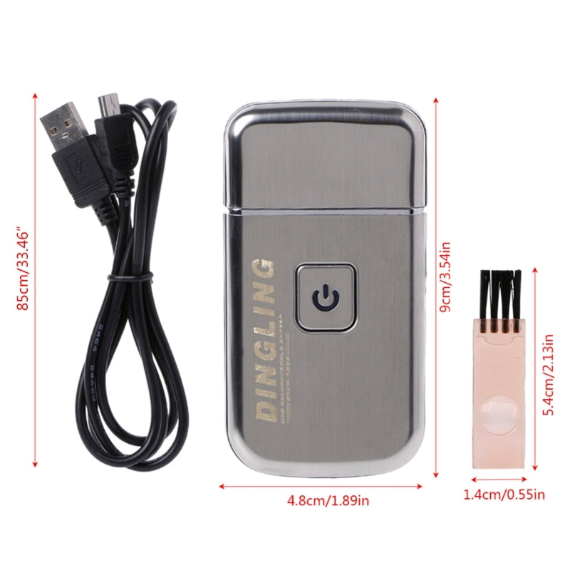 2023 New Mini USB Rechargeable Reciprocating Electric for Razor Shaver KM-5088 for